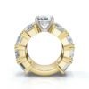 925 Sterling Silver Solitaire Diamond Engagement Ring - Image 5