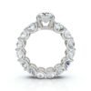 925 Sterling Silver Solitaire Diamond Engagement Ring - Image 7