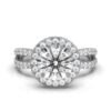925 Sterling Silver Solitaire Diamond Engagement Ring - Image 6