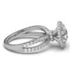 925 Sterling Silver Solitaire Diamond Engagement Ring - Image 8