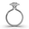 925 Sterling Silver Solitaire Diamond Engagement Ring - Image 9
