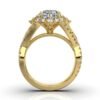 925 Sterling Silver Solitaire Diamond Engagement Ring - Image 7