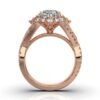 925 Sterling Silver Solitaire Diamond Engagement Ring - Image 9