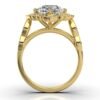 925 Sterling Silver Solitaire Diamond Engagement Ring - Image 3