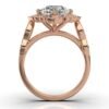 925 Sterling Silver Solitaire Diamond Engagement Ring - Image 5