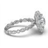 925 Sterling Silver Solitaire Diamond Engagement Ring - Image 4