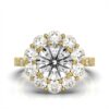 925 Sterling Silver Solitaire Diamond Engagement Ring - Image 6
