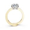 925 sterling silver ring with 1.8 mm band height
