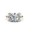 925 Sterling Silver Solitaire Diamond Engagement Ring