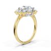 925 Sterling Silver Solitaire Diamond Engagement Ring - Image 2