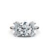 925 Sterling Silver Solitaire Diamond Engagement Ring - Image 7