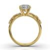 925 Sterling Silver Solitaire Diamond Engagment Ring - Image 6