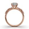 925 Sterling Silver Solitaire Diamond Engagment Ring - Image 9