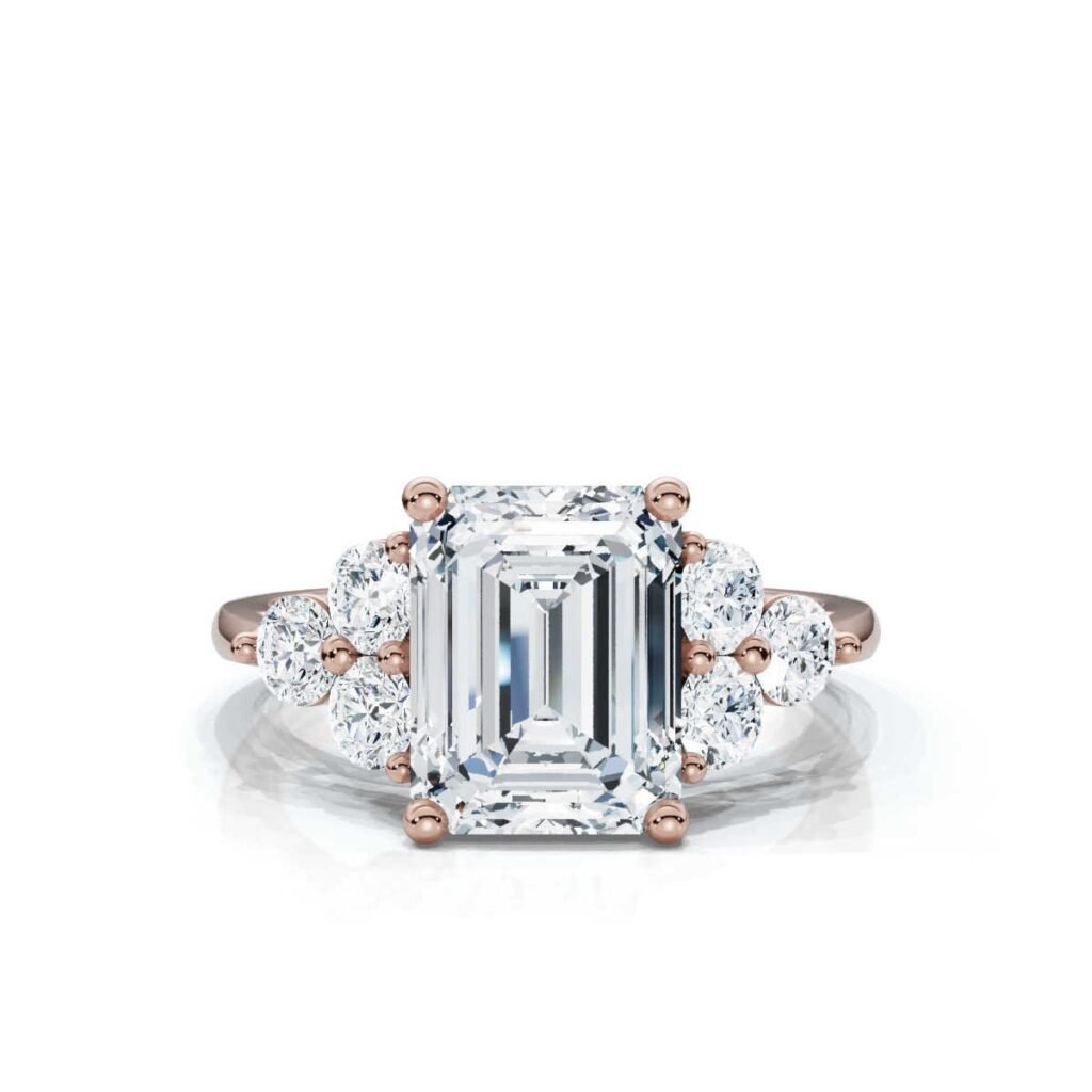 925 Sterling Silver Solitaire Diamond Ring