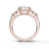 925 Sterling Silver Solitaire Diamond Ring - Image 3