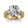 925 Sterling Silver Solitaire Diamond Ring