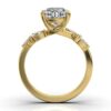 925 Sterling Silver Solitaire Diamond Ring - Image 3