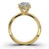 925 Sterling Silver Solitaire Diamond Ring - Image 5