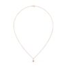 925 Sterling Silver Solitaire Emerald Necklace - Image 5