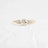 925 Sterling Silver Sonnet Diamond Ring with clean, timeless design
