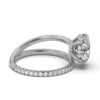 925 Sterling Silver Split Shank Diamond Engagement Ring - Image 6