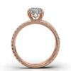 925 Sterling Silver Split Shank Diamond Engagement Ring - Image 9