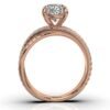925 Sterling Silver Split Shank Diamond Engagement Ring - Image 5