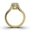 925 Sterling Silver Split Shank Diamond Engagement Ring - Image 7