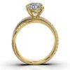 925 Sterling Silver Split Shank Diamond Engagement Ring - Image 3