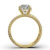 925 Sterling Silver Split Shank Diamond Ring - Image 3
