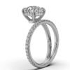 925 Sterling Silver Split Shank Diamond Ring - Image 8