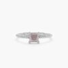 925 Sterling Silver Square Labradorite Ring - Image 2