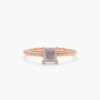 925 Sterling Silver Square Labradorite Ring - Image 4