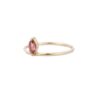 925 Sterling Silver Stackable Tourmaline Ring - Image 4