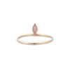 925 Sterling Silver Stackable Tourmaline Ring - Image 5