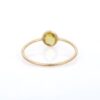 925 Sterling Silver Stackable Yellow Sapphire Ring - Image 4