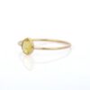 925 Sterling Silver Stackable Yellow Sapphire Ring - Image 5