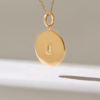 925 Sterling Silver Sunrise Medallion Necklace - Image 4