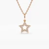 Thick gold plating gives the layering necklace a warm finish