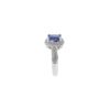 925 Sterling Silver Tanzanite And Diamond Ring - Image 3