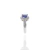 925 Sterling Silver Tanzanite And Diamond Ring - Image 4
