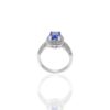 925 Sterling Silver Tanzanite And Diamond Ring - Image 6