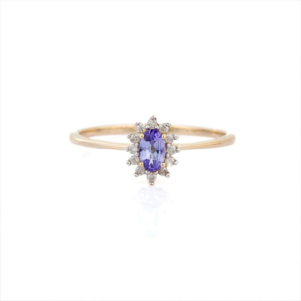 925 Sterling Silver Tanzanite Ring