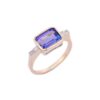 925 Sterling Silver Tanzanite Ring - Image 2