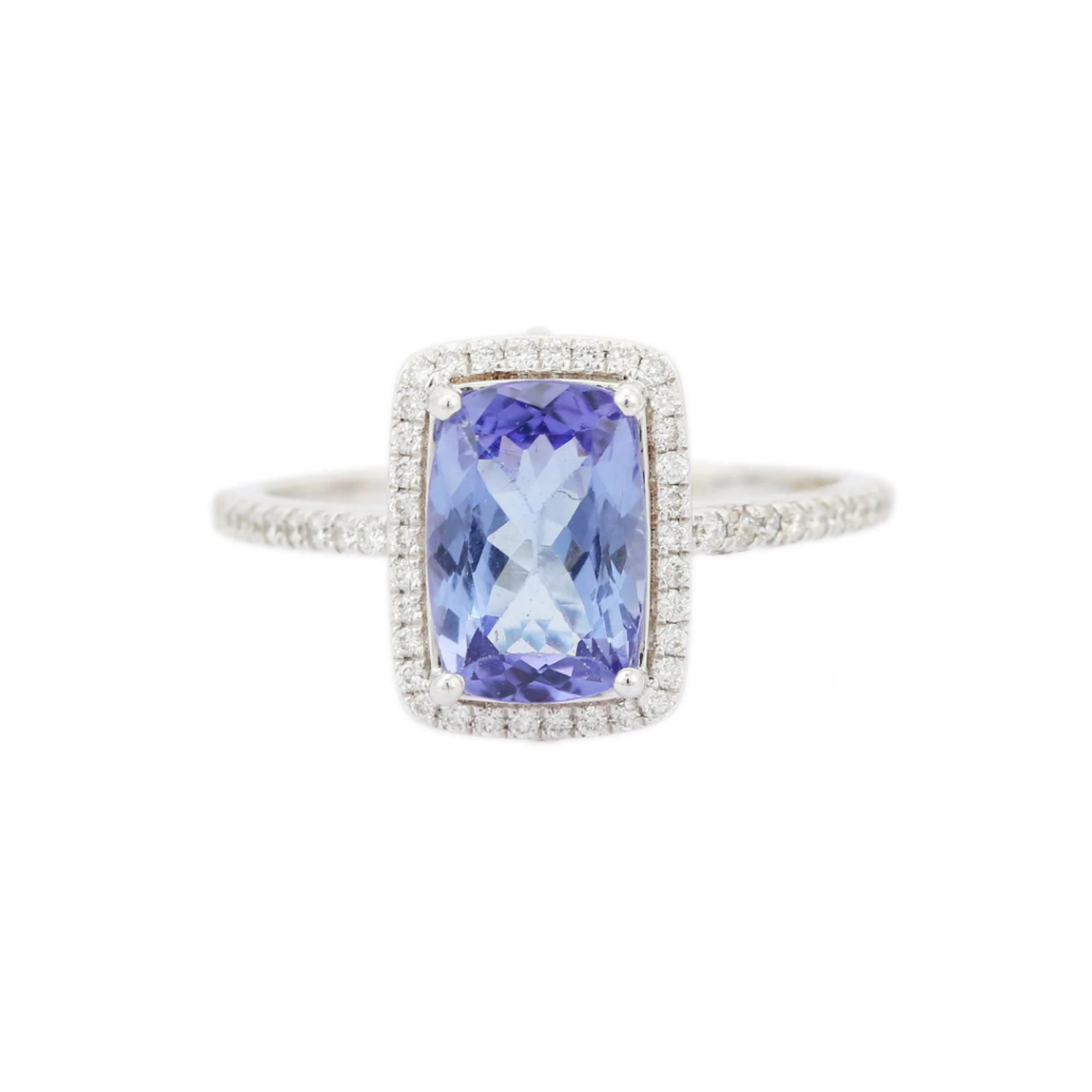 925 Sterling Silver Tanzanite Ring