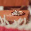 BIS hallmarked sterling silver ring with eye-catching sparkle