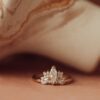 Pave-set Premium CZ diamond ring with refined shine
