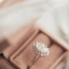 925 sterling silver ring with thick gold plating