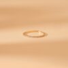 925 Sterling Silver Thin Diamond Eternity Band - Image 3