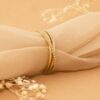 925 Sterling Silver Three Line Diamond Crossover Ring - Image 5